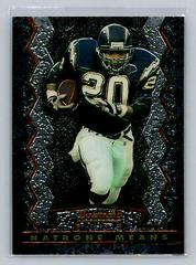 Natrone Means [Black] #5 Football Cards 1994 Stadium Club Bowman's Best Prices