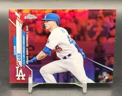 Gavin Lux [Red] Baseball Cards 2020 Topps Chrome Update Prices