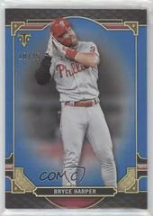 Bryce Harper [Sapphire] #11 Baseball Cards 2022 Topps Triple Threads Prices