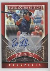 Brett Phillips [Prospects Signature] Baseball Cards 2015 Panini Elite Extra Edition Prices