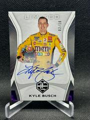 Kyle Busch [Autograph Purple] #4 Racing Cards 2020 Panini Chronicles Nascar Limited Prices