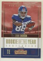 Evan Engram [Gold] #RY-18 Football Cards 2017 Panini Contenders Rookie of the Year Prices