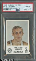 Rick Adelman Basketball Cards 1968 Jack In The Box San Diego Rockets Prices