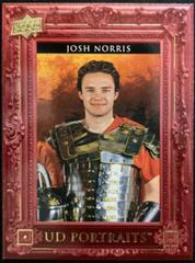 Josh Norris [Red Frame] #P-12 Hockey Cards 2023 Upper Deck UD Portraits Prices