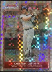 Derek Jeter [Xfractor] #65 Baseball Cards 2006 Bowman Chrome Prices