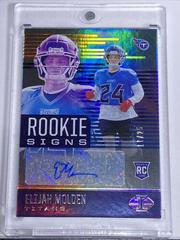 Elijah Molden [Gold] #RS-EM Football Cards 2021 Panini Illusions Rookie Signs Autographs Prices