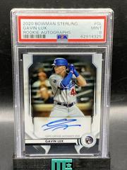 Gavin Lux Baseball Cards 2020 Bowman Sterling Rookie Autographs Prices