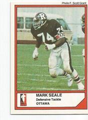 Mark Seale Football Cards 1984 Jogo CFL Prices