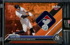Aaron Judge [Relics Orange] #1E Baseball Cards 2023 Topps Now Prices