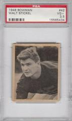 Walt Stickel Football Cards 1948 Bowman Prices