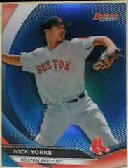Nick Yorke [Blue Refractor] #TP-11 Baseball Cards 2020 Bowman's Best Top Prospects Prices