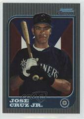 Jose Cruz Jr. #122 Baseball Cards 1997 Bowman Chrome International Prices