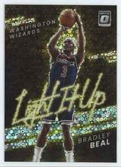 Bradley Beal [Holo Fast Break] Basketball Cards 2021 Panini Donruss Optic Light It Up Prices