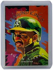 Ruben Sierra #DK-5 Baseball Cards 1995 Panini Donruss Diamond Kings Prices