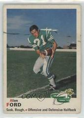 Alan Ford #75 Football Cards 1970 O Pee Chee CFL Prices