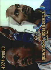 Bryon Russell Row 1 #87 Basketball Cards 1998 Flair Showcase Prices