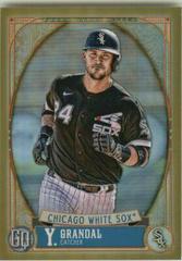 Yasmani Grandal [Gold Refractor] Baseball Cards 2021 Topps Gypsy Queen Chrome Box Toppers Prices