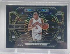 Scottie Barnes [Yellow] #26 Basketball Cards 2021 Panini Obsidian Pitch Black Prices