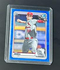 Ian Bedell [Blue Refractor] Baseball Cards 2020 Bowman Draft Chrome Prices