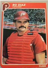 Bo Diaz #250 Baseball Cards 1985 Fleer Prices