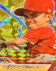 Alejo Lopez [Choice Fusion Red and Yellow] Baseball Cards 2022 Panini Mosaic Rookie Autographs Prices
