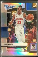 Jaden Ivey [Holo] Basketball Cards 2022 Panini Donruss Optic The Rookies Prices