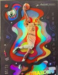 Jayson Tatum [Holo Artist Proof Gold] #6 Basketball Cards 2021 Panini Hoops Zero Gravity Prices
