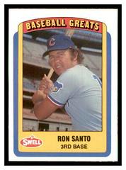 Ron Santo #64 Baseball Cards 1990 Swell Greats Prices