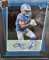 Amon Ra St. Brown [Autograph Holo RR Logo] #84 Football Cards 2021 Panini Clearly Donruss Prices