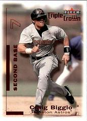 Craig Biggio Baseball Cards 2001 Fleer Triple Crown Prices