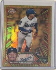 Miguel Vargas #RR-19 Baseball Cards 2023 Topps Chrome Radiating Rookies Prices