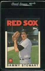Sammy Stewart #103T Baseball Cards 1986 Topps Traded Tiffany Prices