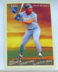 Bo Jackson #18 Baseball Cards 2009 Goodwin Champions Prices