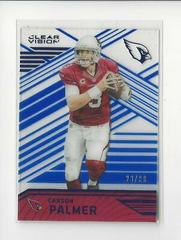 Carson Palmer [Blue] #1 Football Cards 2016 Panini Clear Vision Prices