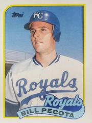 Bill Pecota #148 Baseball Cards 1989 Topps Prices