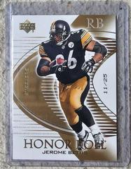 Jerome Bettis [Gold] #124 Football Cards 2003 Upper Deck Honor Roll Prices