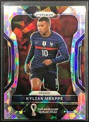 Kylian Mbappe [Ice] Soccer Cards 2022 Panini Prizm World Cup Prices