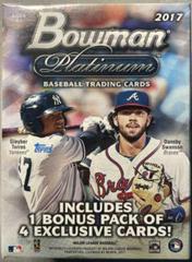 Blaster Box Baseball Cards 2017 Bowman Platinum Prices