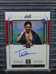 Teoman [Holo Silver] Wrestling Cards 2022 Panini Impeccable WWE Illustrious Ink Autographs Prices
