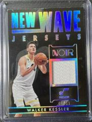 Walker Kessler #NWJ-WKK Basketball Cards 2022 Panini Noir New Wave Jerseys Prices