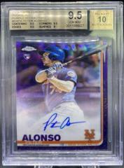 Peter Alonso [Purple Refractor] #RA-PA Baseball Cards 2019 Topps Chrome Rookie Autographs Prices
