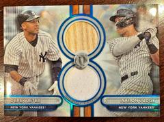 Aaron Judge / Derek Jeter [Blue Dual Player] #DR2-JJ Baseball Cards 2024 Topps Tribute Dual Relic Prices