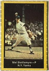 Mel Stottlemyre [Hand Cut] Baseball Cards 1969 Nabisco Team Flakes Prices