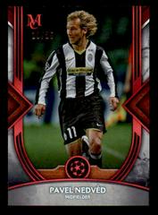 Pavel Nedved [Ruby] #74 Soccer Cards 2022 Topps Museum Collection UEFA Champions League Prices