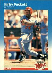 Kirby Puckett #549 Baseball Cards 1987 Fleer Glossy Prices