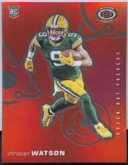Christian Watson [Red] Football Cards 2022 Panini Chronicles Dynagon Rookies Prices