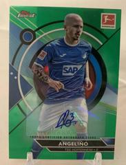 Angelino [Green] #BCA-A Soccer Cards 2022 Topps Finest Bundesliga Autographs Prices