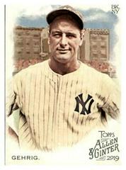 Lou Gehrig #4 Baseball Cards 2019 Topps Allen & Ginter Prices