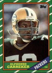 Alphonso Carreker Football Cards 1986 Topps Prices