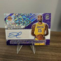 DeMarcus Cousins Basketball Cards 2019 Panini Mosaic Autographs Fast Break Prices